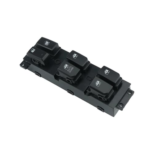 Auto Power Window Switch Für Hyun&dai Für Santa Fe CM 2007-2011 Linke Seite Elektrische Fenster Glas Lift Schalter Master Control Taste 93570-2B000S4 83570-2B70054 von YULEGUDI