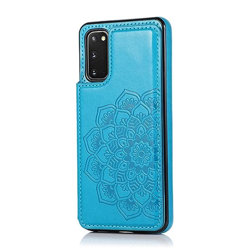 Lederhülle für Samsung Galaxy S23 S22 S21 S20 FE S10 S9 S8 Note 8 9 10 20 Ultra Plus PU Magnetkartensteckplatz Brieftasche Handyhülle, Blau, für Galaxy S7 Edge Lederhülle für Samsung Galaxy S23 S22 S21 S20 FE S10 S9 S8 Note 8 9 10 20 Ultra Plus PU Magnetkartensteckplatz Brieftasche Handyhülle, Blau, für Galaxy S7 Edge von YUMESS