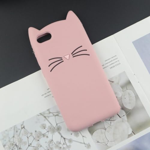 YUMESS Niedliche 3D-Cartoon-Silikonhülle für iPhone 14 13 11 12 Pro 7 8 Plus 6S 5 5S SE 4S XS Max XR Glitzerbart Katze Schöne Ohren Abdeckung für,Rosa,Für iPhone 14 Pro YUMESS Niedliche 3D-Cartoon-Silikonhülle für iPhone 14 13 11 12 Pro 7 8 Plus 6S 5 5S SE 4S XS Max XR Glitzerbart Katze Schöne Ohren Abdeckung für,Rosa,Für iPhone 14 Pro von YUMESS