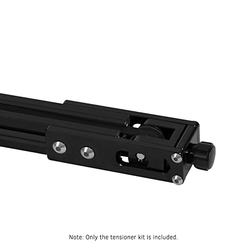 2020 V Nut Aluminiumprofil X Achsen Synchronen Gürtelstretch -Stretchverstärker Set Ender 3 Cr 10/10s 3D -Druckerzubehör Teile Schwarz Schwarz von YUMILI