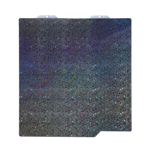 3D -Drucker -Build -Platte Pey Sternmuster Pet Carbonfaser Textur doppelseitig Druckbett A1 Kreative Kohlefaser -Druckoberfläche für verschiedene Materialien von YUMILI
