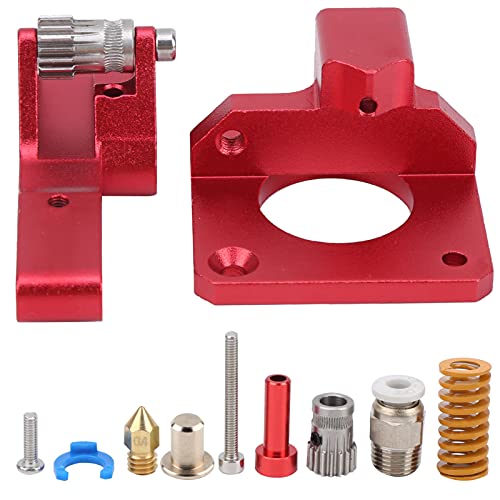 3D-Drucker-Extruder, Doppelgetriebe, rot, Aluminiumlegierung, Antriebszufuhr, CR-10S PRO, Ender-3, Zubehör von YUMILI
