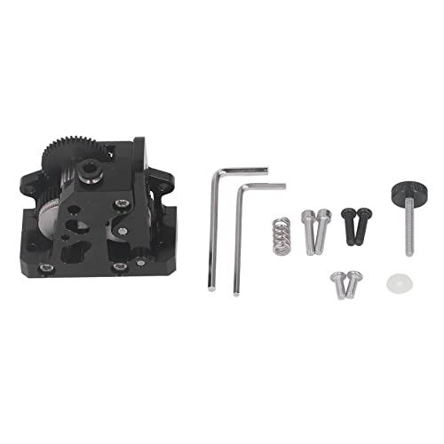 3D -Drucker -Extruder -Upgrade -Kit gehärteter Stahlgetriebe Extruder All Metal, Verbesserte Leistung für CR 10 Ender 3, einfache Installation (Schwarz) von YUMILI
