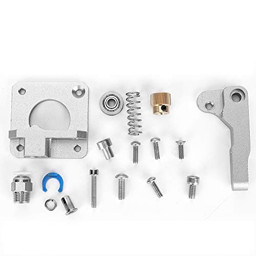 3D-Druckerzubehör MK8 Legierung Extruder Block Kit CR-10 Upgrade-Version Silber von YUMILI