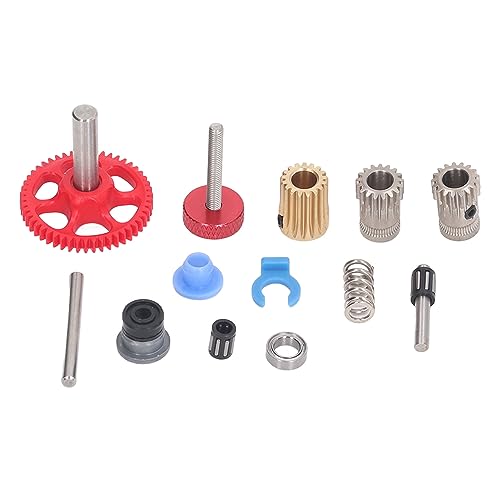 Dual Gear Assembly Kit Upgrade Extruder Red Wheel Kit 3D -Druckerzubehör 2.4 0.1 1.8 Modell Dual Gear Assembly Kit Upgrade Extruder Red Wheel Kit 3D -Druckerzubehör 2.4 0.1 1.8 Modell von YUMILI