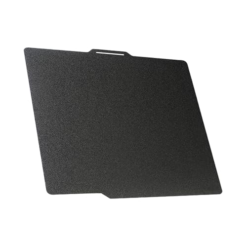PEI -Bauplattenblatt 257x257mm Federstahlplatte Flexibler Brutstätteraufkleber doppelseitiger Matte mit 3D -Drucker kompatibel (Doppelseitiger beschichteter PEI) von YUMILI