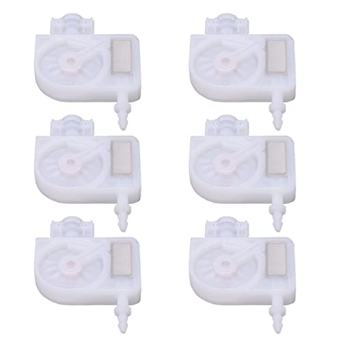 Tintendämpfer 6pcs Ersatz DX5 DX6 DX7 4800 7800 7880 9800 Drucker weiße Stecker PP -Material von YUMILI