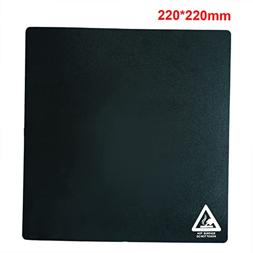 Tronxy erhitzte Bettaufkleberblatt Hochtemperaturbeständige Buildoberfläche für 3D -Drucker -Brutstätte 330 * 330 mm/13,0 * 13,0 Zoll (220x220 mm) von YUMILI