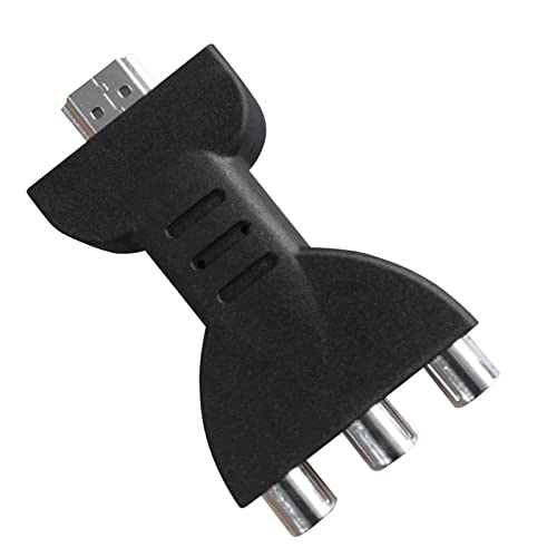 YUMILI Hdmi zu RGB für Komponentenkonverter Praktischer Hdmi zu AV-Adapter Langlebiger Konverter für Audio- und Video-Hd-Konvertierung YUMILI Hdmi zu RGB für Komponentenkonverter Praktischer Hdmi zu AV-Adapter Langlebiger Konverter für Audio- und Video-Hd-Konvertierung von YUMILI