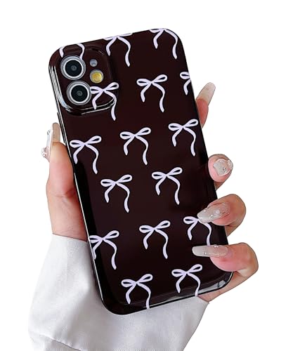 YUMUPIFE Schutzhülle für iPhone 11, niedliche Schleife, ästhetisch, weich, schmale Passform, TPU-Silikon, stoßfest, für iPhone 11, Schwarz YUMUPIFE Schutzhülle für iPhone 11, niedliche Schleife, ästhetisch, weich, schmale Passform, TPU-Silikon, stoßfest, für iPhone 11, Schwarz von YUMUPIFE