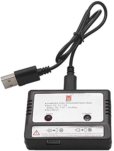 YUNIQUE DEUTSHLAND 1 Stück Balance-Ladegerät USB Original für Lithium-Akku 7,4 V 1800 mAh für MJX B5W Bug 5W RC Drohne YUNIQUE DEUTSHLAND 1 Stück Balance-Ladegerät USB Original für Lithium-Akku 7,4 V 1800 mAh für MJX B5W Bug 5W RC Drohne von YUNIQUE GREEN-CLEAN-POWER