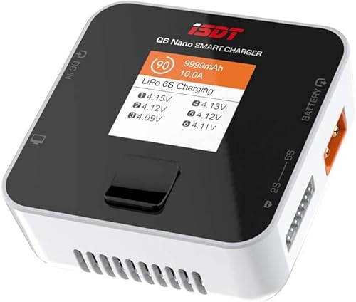 YUNIQUE Deutschland ISDT Q6 Nano Ladegerät Auswuchten Entlader für Lipo Batterien 8A 200W DC 2-6S Modellismo Hobby RC LCD Digital Li-Po Li-Hv Li-Ion Li-Fe NiMH NI-CD Pb YUNIQUE Deutschland ISDT Q6 Nano Ladegerät Auswuchten Entlader für Lipo Batterien 8A 200W DC 2-6S Modellismo Hobby RC LCD Digital Li-Po Li-Hv Li-Ion Li-Fe NiMH NI-CD Pb von YUNIQUE GREEN-CLEAN-POWER