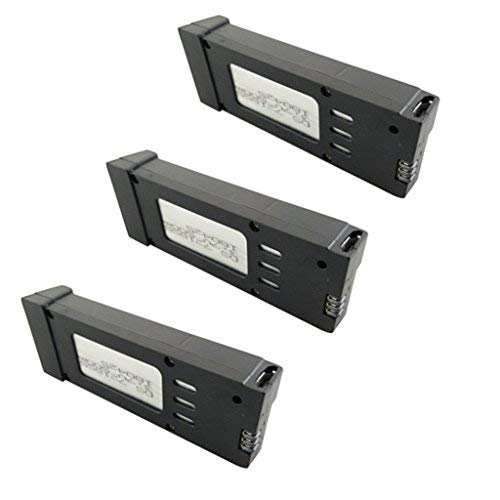 YUNIQUE GREEN-CLEAN-POWER - LiPO-Batterie 3.7V 500mAh für Drohnen | Kompatibel mit E58 S168 JY019 | Stabile Energieleistung | 3er-Pack, Schwarz YUNIQUE GREEN-CLEAN-POWER - LiPO-Batterie 3.7V 500mAh für Drohnen | Kompatibel mit E58 S168 JY019 | Stabile Energieleistung | 3er-Pack, Schwarz von YUNIQUE GREEN-CLEAN-POWER