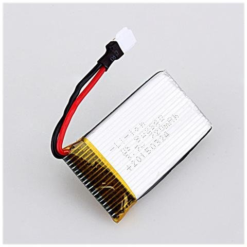 YUNIQUE GREEN-CLEAN-POWER - Wiederaufladbare LiPo-Batterie 720mAh 3.7V für Drohnen - Kompatibel mit Syma X5/X5C/X5SC/X5SW, Cheerson CX-30W, Skytech M68, Wltoys F949 | Verlängerte Laufzeit, Silber YUNIQUE GREEN-CLEAN-POWER - Wiederaufladbare LiPo-Batterie 720mAh 3.7V für Drohnen - Kompatibel mit Syma X5/X5C/X5SC/X5SW, Cheerson CX-30W, Skytech M68, Wltoys F949 | Verlängerte Laufzeit, Silber von YUNIQUE GREEN-CLEAN-POWER