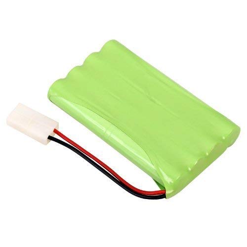 YUNIQUE GREEN-CLEAN-POWER - Wiederaufladbare NI-MH Batterie 9.6V 2000mAh | Tamiya-Anschluss für RC Auto, LKW, Quadrocopter | 8 AA Zellen, Grün | 100x57x15mm - 100 gr YUNIQUE GREEN-CLEAN-POWER - Wiederaufladbare NI-MH Batterie 9.6V 2000mAh | Tamiya-Anschluss für RC Auto, LKW, Quadrocopter | 8 AA Zellen, Grün | 100x57x15mm - 100 gr von YUNIQUE GREEN-CLEAN-POWER