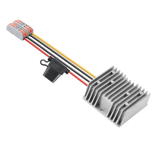9-32V bis 12V10A DC Abwärtswandler, DC Spannungsregler mit wasserdichter Sicherung und Klemmleiste（9-32V to 12V10A） von YUNKOZAND