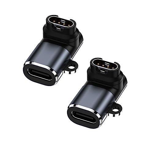 YUNKOZAND USB-C Buchse Ladeanschluss Stecker, kompatibel mit Fenix7 7X 5S 6 6X 6S PRO(A-2-teilig) von YUNKOZAND