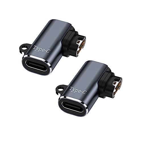 YUNKOZAND USB-C Buchse Ladeanschluss Stecker, kompatibel mit Fenix7 7X 5S 6 6X 6S PRO (B-2-teilig) von YUNKOZAND