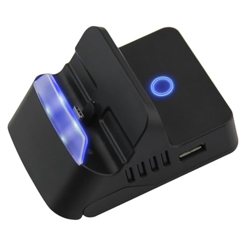 Konsolen-Ladestation, kompatibel mit HDTV-Adapter, Video-Konverter, USB-3.0-Anschluss für Spiele von YUNNIAN