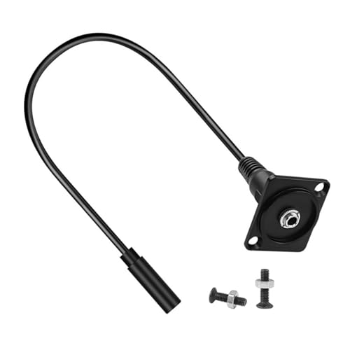YUNNIAN 3,5 mm Panel-Montage-Soundadapter, 3,5 mm Stecker/Buchse auf Buchse, kurzes Kabel, Montageanschluss 1/8 Stereo YUNNIAN 3,5 mm Panel-Montage-Soundadapter, 3,5 mm Stecker/Buchse auf Buchse, kurzes Kabel, Montageanschluss 1/8 Stereo von YUNNIAN
