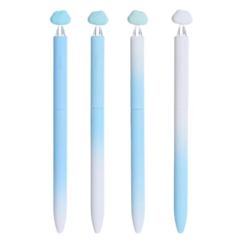 YUNNIAN 4 x Dreh-Gelschreiber, 0,5 mm, nachfüllbar, schnell trocknend, Journaling-Stift, Büro-Schreibwerkzeug zum Schreiben, Zeichnen, Journaling YUNNIAN 4 x Dreh-Gelschreiber, 0,5 mm, nachfüllbar, schnell trocknend, Journaling-Stift, Büro-Schreibwerkzeug zum Schreiben, Zeichnen, Journaling von YUNNIAN