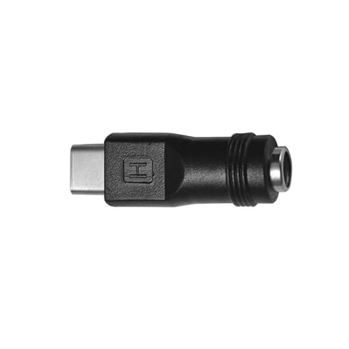 YUNNIAN Plugs and Play Typ-C-Netzadapter Typ C auf DC5,5 x 2,1 mm Buchse für vielseitiges Aufladen von Geräten, 2 Stück/1 Stück YUNNIAN Plugs and Play Typ-C-Netzadapter Typ C auf DC5,5 x 2,1 mm Buchse für vielseitiges Aufladen von Geräten, 2 Stück/1 Stück von YUNNIAN