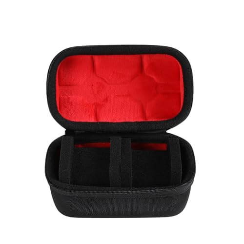 YUNNIAN Tragbare Aufbewahrungstasche mit 2 Schlitzen, Reise-Tragetasche mit weichem Futter für Smartwatch-Armbanduhr-Box von YUNNIAN