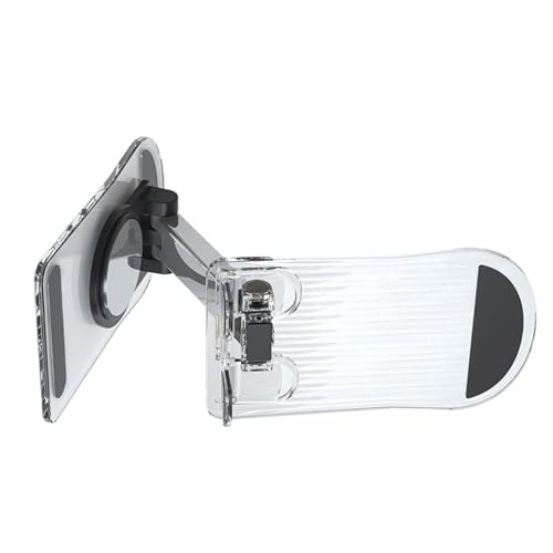 YUNNIAN Um 360 Grad drehbare Halterung, transparent, faltbar, Tischhalterung, Handy-Ständer YUNNIAN Um 360 Grad drehbare Halterung, transparent, faltbar, Tischhalterung, Handy-Ständer von YUNNIAN