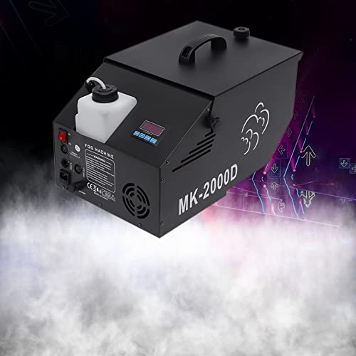 0.5L DMX Nebelmaschine mit Fernbedienung YUNRUX 80-100㎡Rauch Effektmaschine LCD-Anzeige Sprühnebelmaschine Automatische Bodennebelmaschine Mini LED Fogger Mit 4 Steuerungsmodi Rauchmaschine von YUNRUX