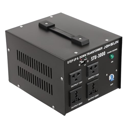 YUNRUX Wechselrichter 800/2000/5000W Spannungswandler 220V auf 110V Aufwärts-/Abwärts-Leistungstransformator mit Bildschirm LCD Spannungswandler Transformator für Sonnenkollektor KFZ Wohnmobi YUNRUX Wechselrichter 800/2000/5000W Spannungswandler 220V auf 110V Aufwärts-/Abwärts-Leistungstransformator mit Bildschirm LCD Spannungswandler Transformator für Sonnenkollektor KFZ Wohnmobi von YUNRUX