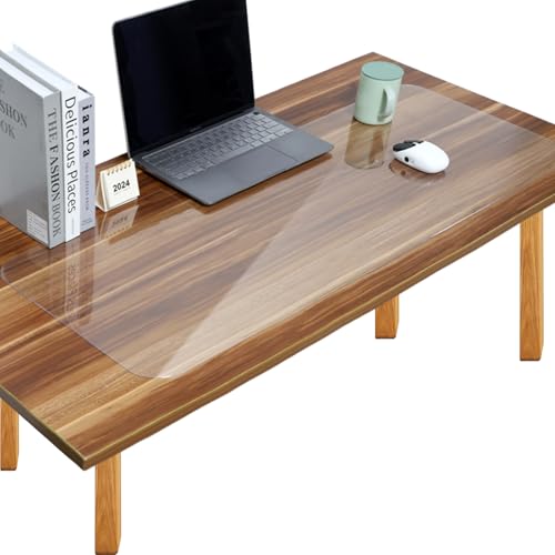 YUNSHANGHE Schreibtischunterlage Transparent, 90x40cm Schreibtischunterlage Durchsichtig, Wasserdicht Rutschfeste Runde Kanten Schreibunterlage, für Büro Zuhause und Schule YUNSHANGHE Schreibtischunterlage Transparent, 90x40cm Schreibtischunterlage Durchsichtig, Wasserdicht Rutschfeste Runde Kanten Schreibunterlage, für Büro Zuhause und Schule von YUNSHANGHE