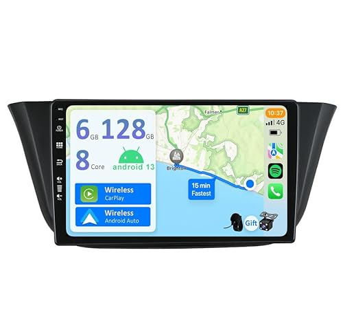 YUNTX [6GB+128GB] Android 13 Autoradio für Iveco Daily VI (2014-2021)-2 Din-[Integriertes Wireless CarPlay/Android Auto/DSP/GPS]-9” IPS 2.5D-Kamera+MIC-DAB/Lenkradsteuerung/360 Kamera/MirrorLink von YUNTX