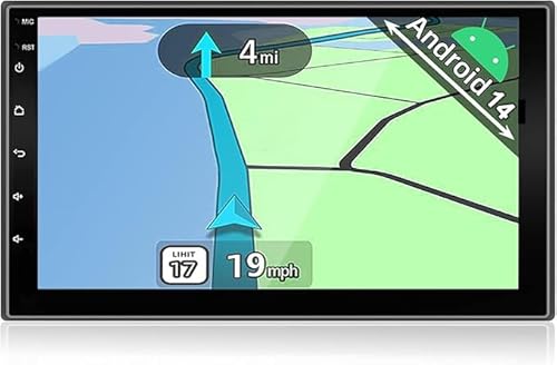 YUNTX Android 10 Doppel Din Autoradio mit navi - GPS 2 Din - Rückfahrkamera einbeziehen - 7 Zoll - Soutien DAB+ | Commande au Volant | 4G | WiFi | Bluetooth | Mirrorlink | USB | SD | Carplay von YUNTX