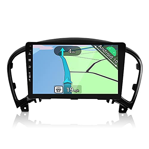 YUNTX Android 13 Autoradio Passt für Nissan Juke (2010-2014) YF15 Infiniti ESQ (2011-2017) - GPS 2 Din - KOSTENLOSE Rückfahrkamera- Unterstützung DAB + / Lenkradsteuerung /4G/WiFi/Bluetooth/Mirrorlink von YUNTX