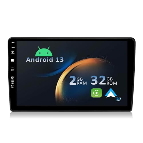 YUNTX Android 13 Autoradio für Audi A4/S4/RS4 | Seat Exeo-2 Din mit navi-[Integriertes Wireless CarPlay/Android Auto/GPS]-9” IPS 2.5D Touchscreen-Gratis kamera-DAB/Lenkradsteuerung/WiFi/USB/MirrorLink von YUNTX