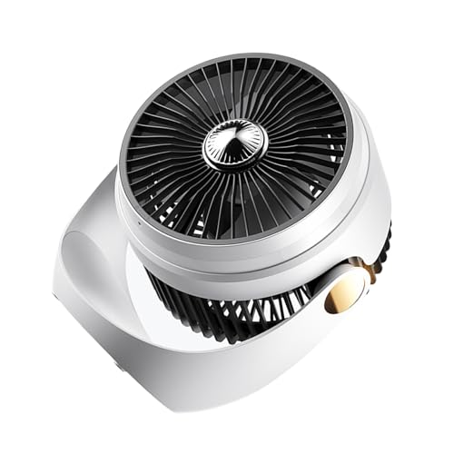 YUSSEQDD Tragbarer Mini mit Nachtlicht und Aromatherapie Box für den stabilen Betrieb zu Hause und geräuscharmer tragbarer ABS Mini, Weiß von YUSSEQDD