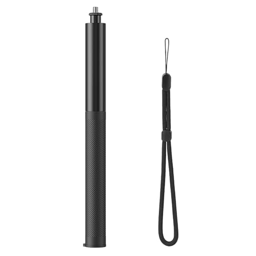 YUULNMOP Erweiterter unsichtbarer Selfie-Stick für Insta360 X5 X4 Action-Kameras, verstellbarer erweiterter Selfie-Stick mit 6,35 mm Schraube für Osmo Pocket 3 Reise- und Vlogging-Halterungszubehör YUULNMOP Erweiterter unsichtbarer Selfie-Stick für Insta360 X5 X4 Action-Kameras, verstellbarer erweiterter Selfie-Stick mit 6,35 mm Schraube für Osmo Pocket 3 Reise- und Vlogging-Halterungszubehör von YUULNMOP