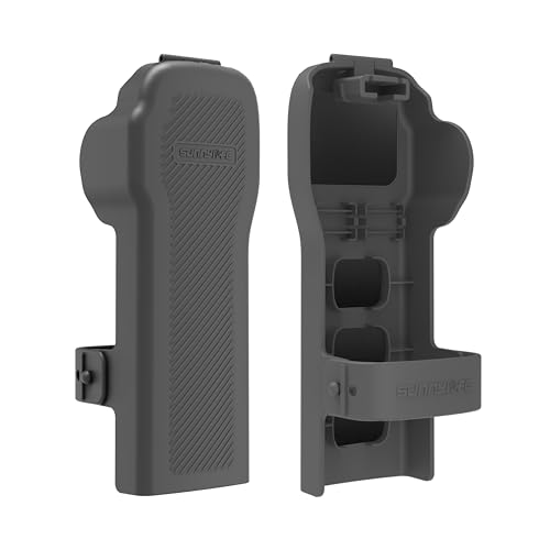 YUULNMOP Verbesserte bunte kardanische Schutzhülle, kompatibel mit DJI Osmo Pocket 3, Kameralinsenschutzkappe, magnetische Filter-Aufbewahrungsschlitze für Pocket 3 Zubehör (grau) von YUULNMOP