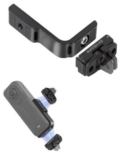 YUULNMOP Vertikale horizontale Schnellspanner-Halterung, kompatibel mit Insta360, X5, X4, L-förmige Konvertierungshalterung mit magnetischem Montageadapter, passend für Insta360, X5, X4 Zubehör YUULNMOP Vertikale horizontale Schnellspanner-Halterung, kompatibel mit Insta360, X5, X4, L-förmige Konvertierungshalterung mit magnetischem Montageadapter, passend für Insta360, X5, X4 Zubehör von YUULNMOP
