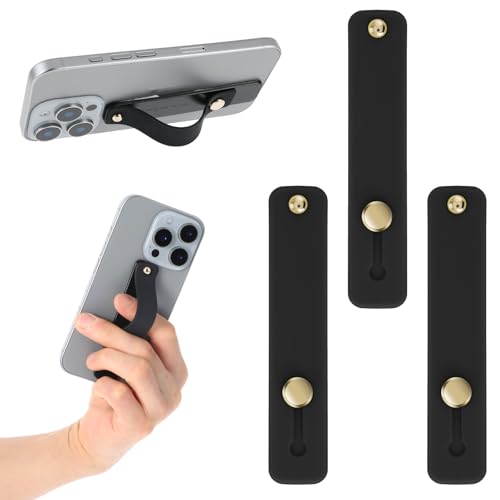 YUXIANLB 3er Set Phone Loop Fingerhalter Universeller Tragbarer Handy Ständer Austauschbarer Silikon Stretch Griff Ergonomischer Griff für Smartphones Tablets Anti Rutsch Design Flexibler Handyhalter YUXIANLB 3er Set Phone Loop Fingerhalter Universeller Tragbarer Handy Ständer Austauschbarer Silikon Stretch Griff Ergonomischer Griff für Smartphones Tablets Anti Rutsch Design Flexibler Handyhalter von YUXIANLB