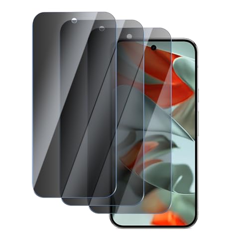 YUXINDZ 3 Stück Sichtschutz Schutzfolie für Google Pixel 9 Pro XL, Anti-Spy Displayschutz Folie Blickschutzfolie, 9H Härte, Anti-Kratzer, Bläschenfrei von YUXINDZ