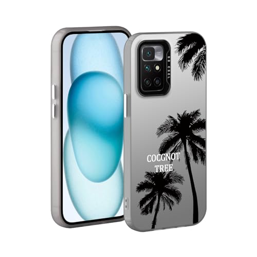 YUXING Handyhülle für Xiaomi Redmi 10 2022 / Redmi 10 4G Hülle Kunst Muster Design Ultra Dünn Stoßfestes Schutzhülle Bumper Case Cover (Coconut) von YUXING