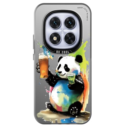 YUXING Handyhülle für Xiaomi Redmi Note 14 Pro 5G/4G / Poco X7 5G Hülle Ultra Dünn Stoßfeste Schutzhülle mit Blumen Tier Graffiti Art Muster Design Slim Bumper Case Cover, Panda YUXING Handyhülle für Xiaomi Redmi Note 14 Pro 5G/4G / Poco X7 5G Hülle Ultra Dünn Stoßfeste Schutzhülle mit Blumen Tier Graffiti Art Muster Design Slim Bumper Case Cover, Panda von YUXING