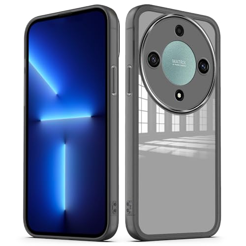 YUXING Hülle für Honor Magic 5 Lite 5G Handyhülle Transparente mit Kameraschutz Folie Ultra Dünnes Schutzhülle Bumper Slim Case Back Cover - Schwarz YUXING Hülle für Honor Magic 5 Lite 5G Handyhülle Transparente mit Kameraschutz Folie Ultra Dünnes Schutzhülle Bumper Slim Case Back Cover - Schwarz von YUXING