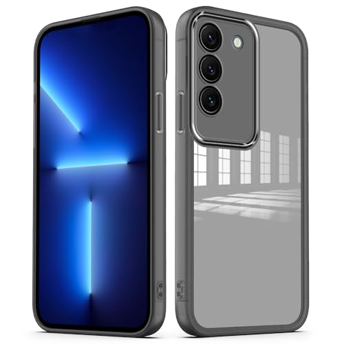 YUXING Hülle für Samsung Galaxy S23 Plus Handyhülle Transparente mit Kameraschutz Folie Ultra Dünnes Schutzhülle Bumper Slim Case Back Cover - Schwarz YUXING Hülle für Samsung Galaxy S23 Plus Handyhülle Transparente mit Kameraschutz Folie Ultra Dünnes Schutzhülle Bumper Slim Case Back Cover - Schwarz von YUXING