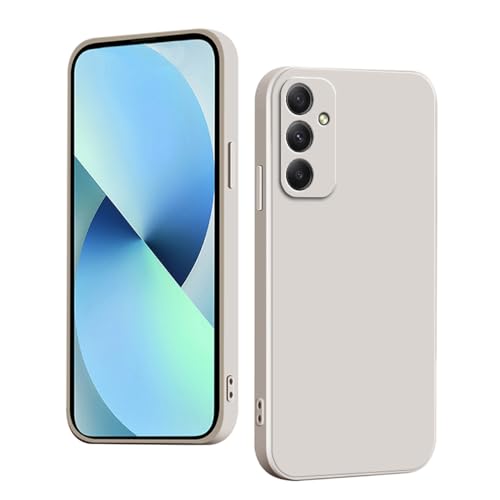 YUXING Silikon Hülle für Samsung Galaxy A15 5G, Mode Muster Niedlich Handyhülle, Stoßfest, rutschfest, Langlebige, Ultra Dünn Schutzhülle (Weiss) von YUXING