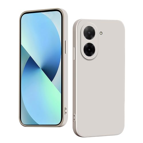 YUXING Silikon Hülle für Xiaomi Redmi A5 4G, Mode Muster Niedlich Handyhülle, Stoßfest, rutschfest, Langlebige, Ultra Dünn Schutzhülle (Weiss) von YUXING