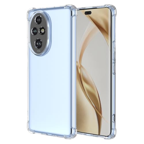 YUXING Transparente Hülle für Honor 200 Pro 5G - Cute Cool Muster Design Dünn Schutzhülle Weiche Clear TPU Stoßfester Bumper HandyHülle (Transparent) von YUXING