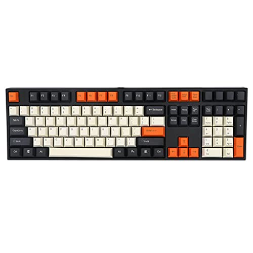 YUYAN 108 Stück PBT Tastenkappen OEM Profil DYE-SUB Tastenkappen für Cherry MX Switch mechanische Tastatur auf bedruckt/Seite bedruckt von YUYAN