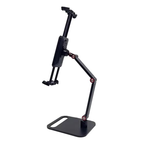 YUYQAQ Tragbarer Monitor-VESA-Ständer für 47,7 cm (18,5 Zoll) verstellbare 360° drehbare Halterung, Tablet-Ständer, Tablet, kompatibel mit Desktop-Klemme von YUYQAQ